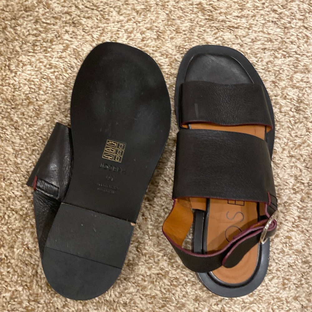 JOSEPH Flat Italian Leather sandals